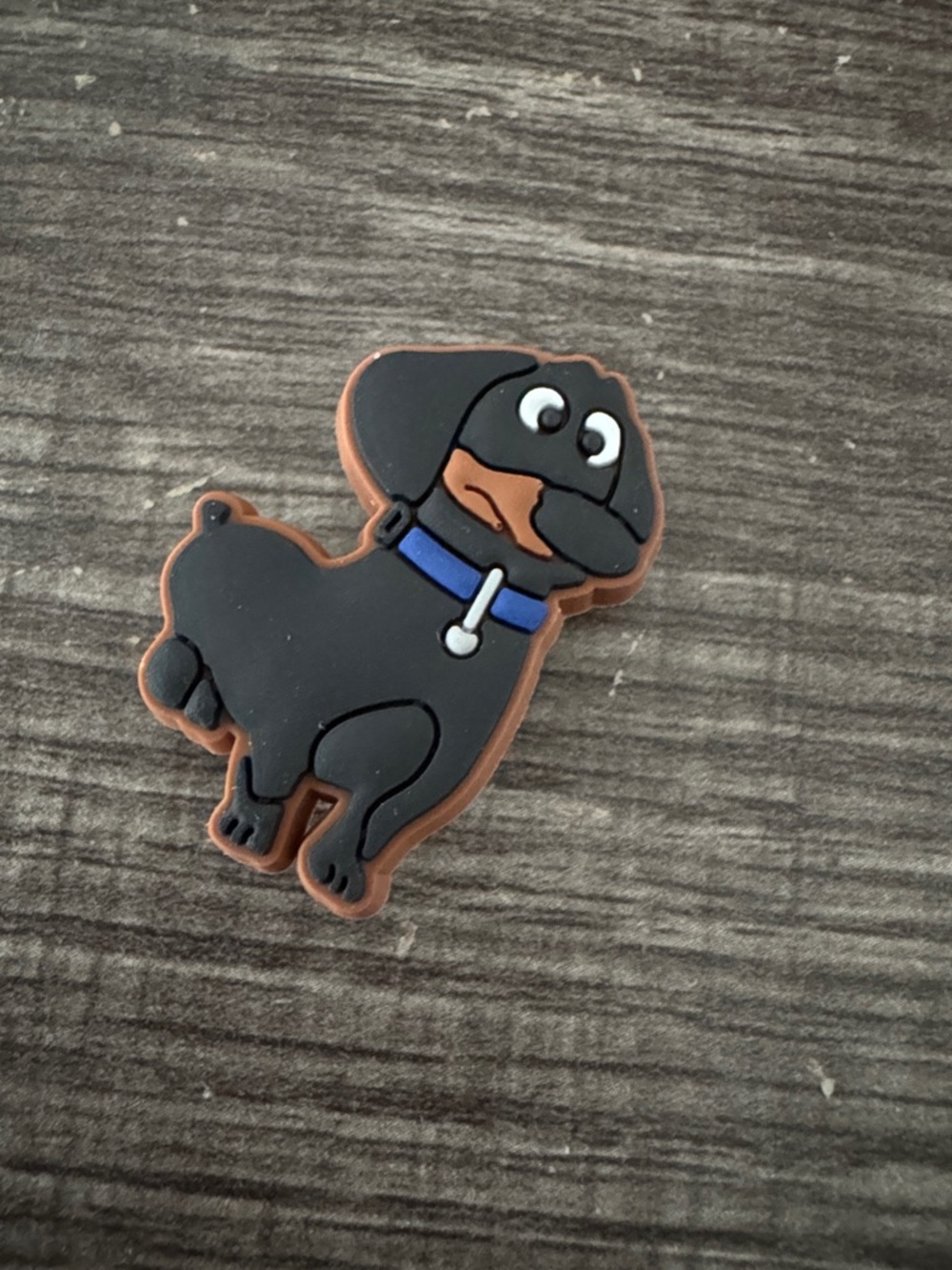 Black Dachshund CROCS Jibbitz 5/$20